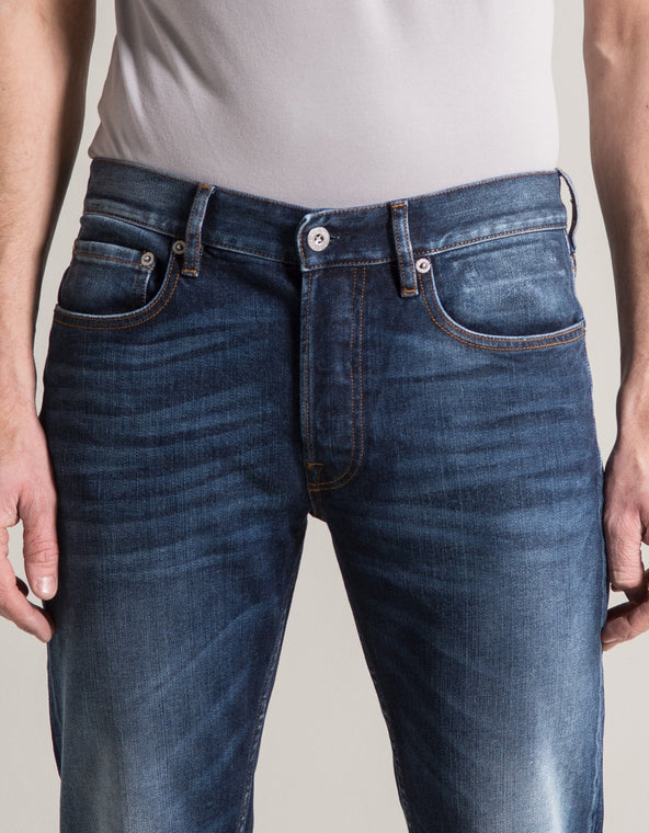 Stone Island Slim Fit Denim Jeans Real Blue