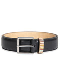 Paul Smith Signature Multi Stripe Keeper Belt Black