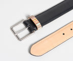 Paul Smith Signature Multi Stripe Keeper Belt Black