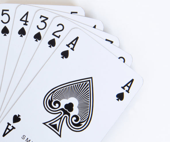 Smythson Playing Cards Twin Pack Blue