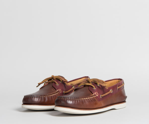 Sperry Gold Cup Camden Boat Shoe Leather Brown