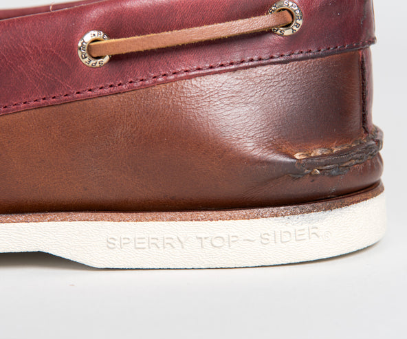 Sperry Gold Cup Camden Boat Shoe Leather Brown