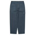 Dark gray pants with multiple pockets on a white background