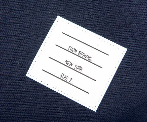 Thom Browne 'COTTON LOOPBACK KNIT' ENGINEERED 4-BAR SWEATPANT NAVY