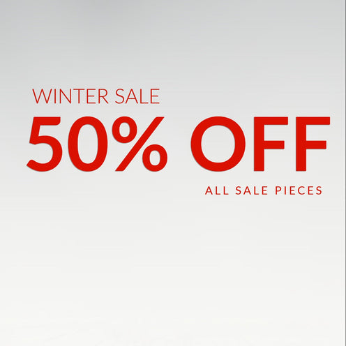Winter sale 50% off all sale pieces at Pockets