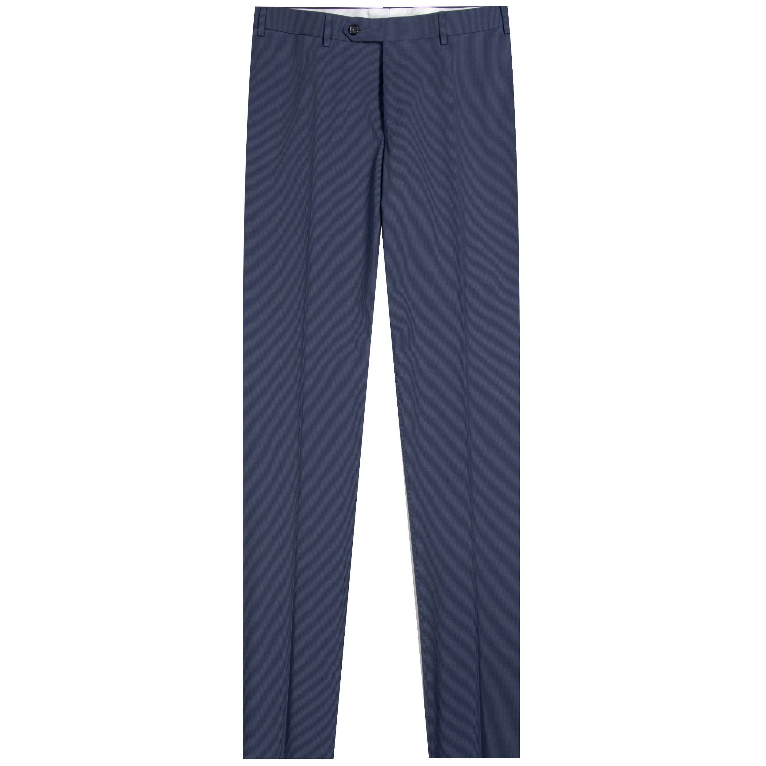 Canali Hairline Striped Trouser Navy