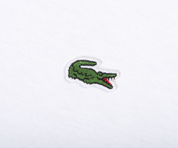 Lacoste white logo new arrivals