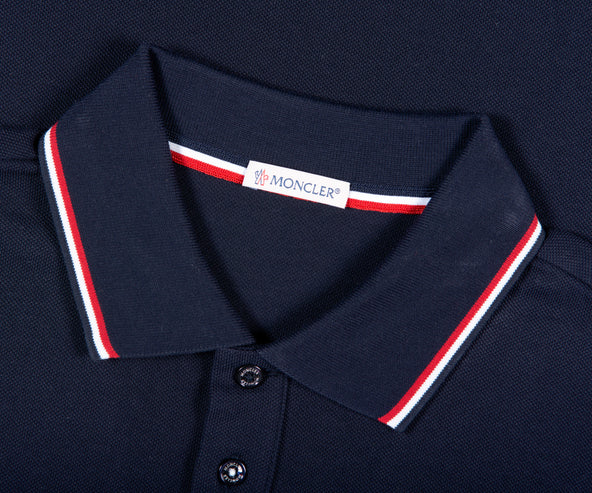 Moncler polo shirt navy shop