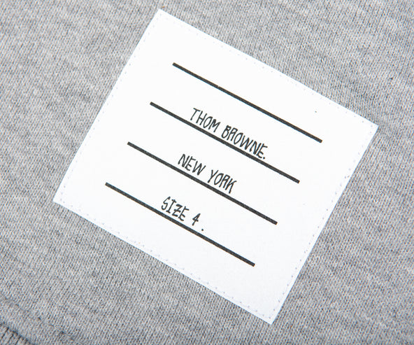 Thom browne grey sweatshirt cheap