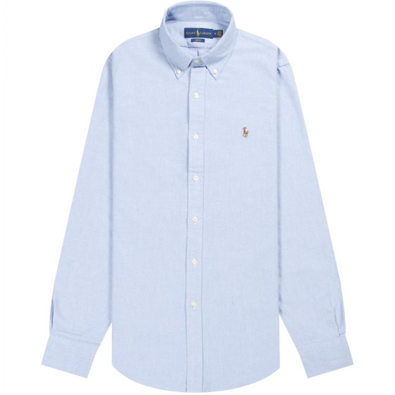 Polo Ralph Lauren Classic Oxford Button Down Shirt Blue