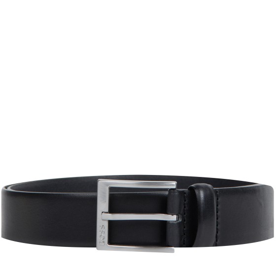 BOSS 'Erron' Leather Belt Black