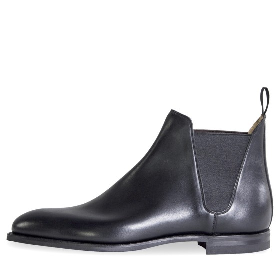 Crockett & Jones 'Chelsea VIII' Calf Leather Boots Black