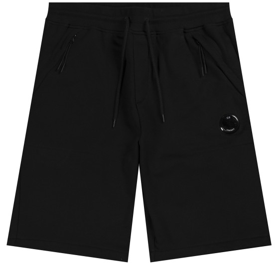 C.P. Company 'Diagonal Pocket Lens' Bermuda Shorts Black