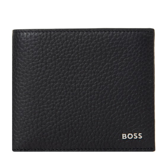 BOSS Crosstown Leather Wallet Black