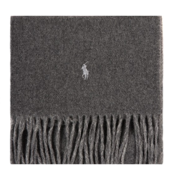 Polo Ralph Lauren Classic Reversible Scarf Charcoal/Grey