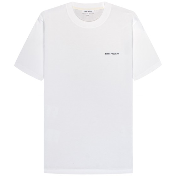 Norse Projects Johannes Logo T-Shirt White