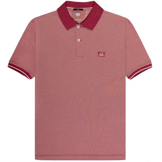 C.P. Company Tacting Piquet Polo Red