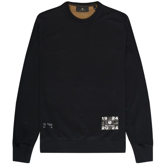 Belstaff  Centenary Applique Sweatshirt Black