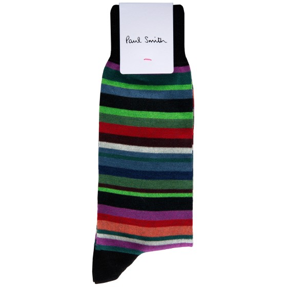 Paul Smith Aldgate Stripe Socks Black/Multi