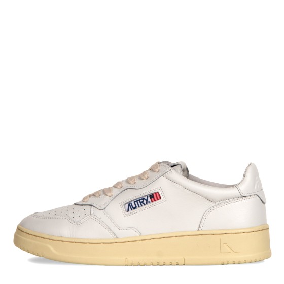 AUTRY Low Top Leather Sneakers White