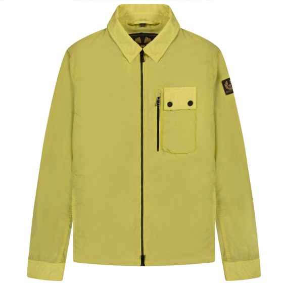 Belstaff  Nylon Rail Overshirt Lime Yellow