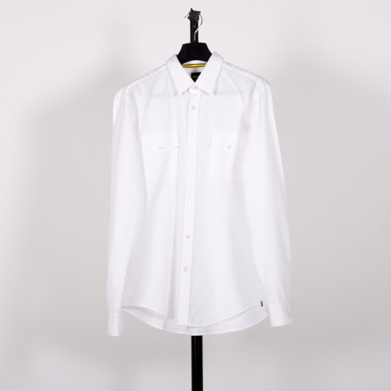 HUGO BOSS Ronni_T Double Pocket Shirt White