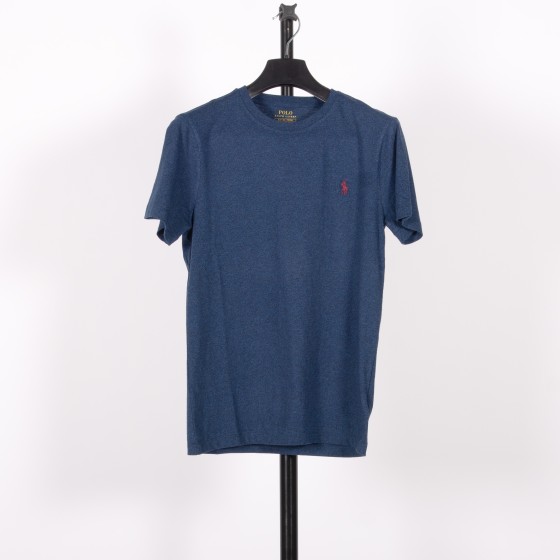 Polo Ralph Lauren Custom Slim Fit T-Shirt Marl Blue