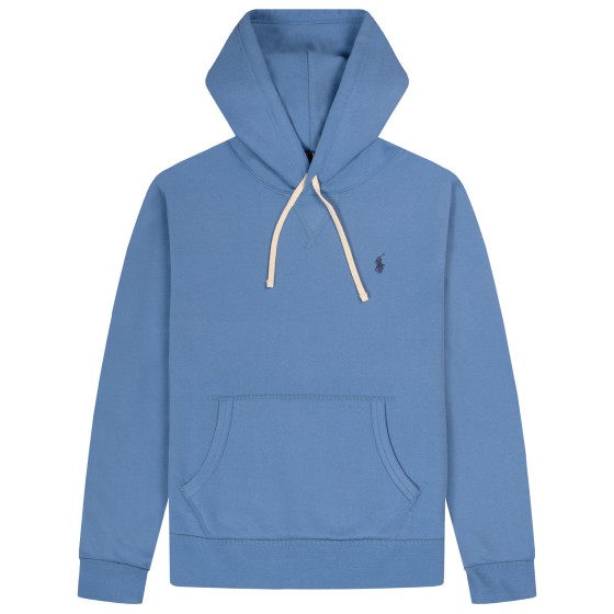 Polo Ralph Lauren Classic Popover Hooded Sweatshirt Nimes Blue