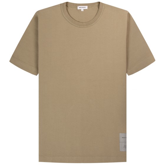 Norse Projects Holger Tab Series Reflective SS T-Shirt Sand