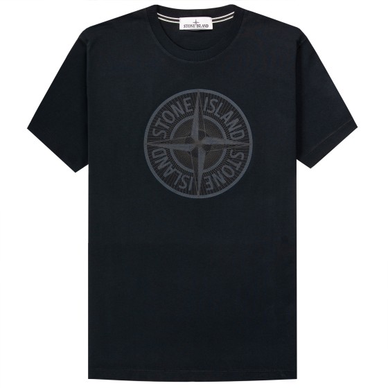 Stone Island Industrial Two Print T-Shirt Navy