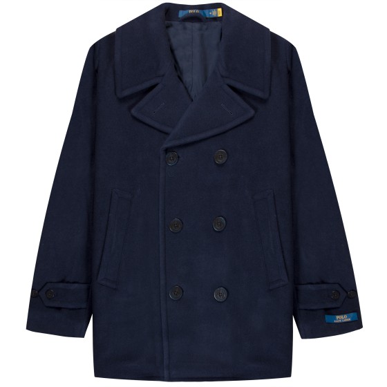 Polo Ralph Lauren Double Breasted Peacoat Navy