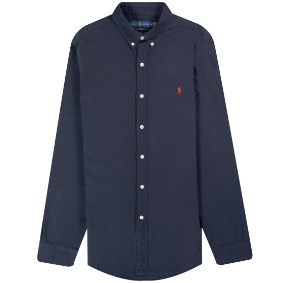 Polo Ralph Lauren Ralph Lauren 'Core Classic' Oxford Button Down Shirt Navy