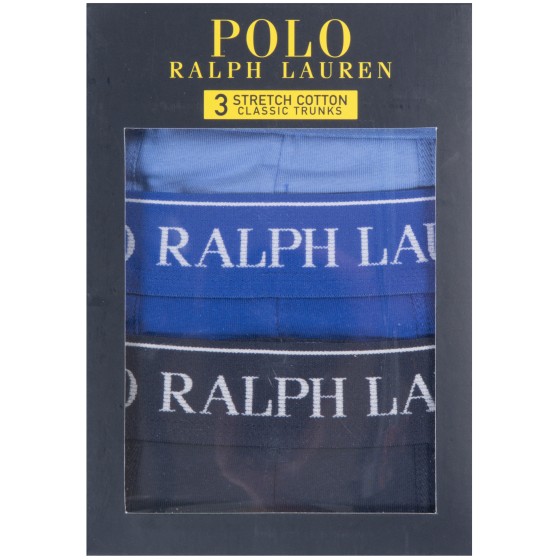 Polo Ralph Lauren '3-Pack' Boxer Selection Blue