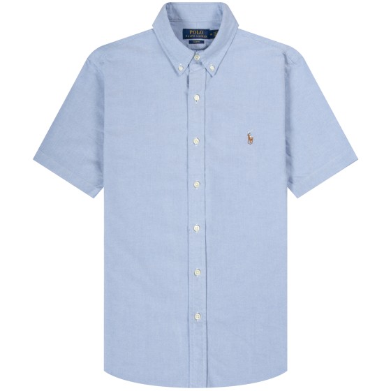 Polo Ralph Lauren 'CORE' Oxford SS Shirt Blue
