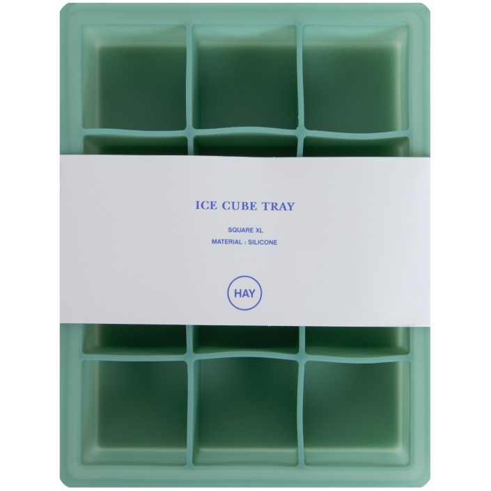 HAY Ice cube tray, square, XL, blue