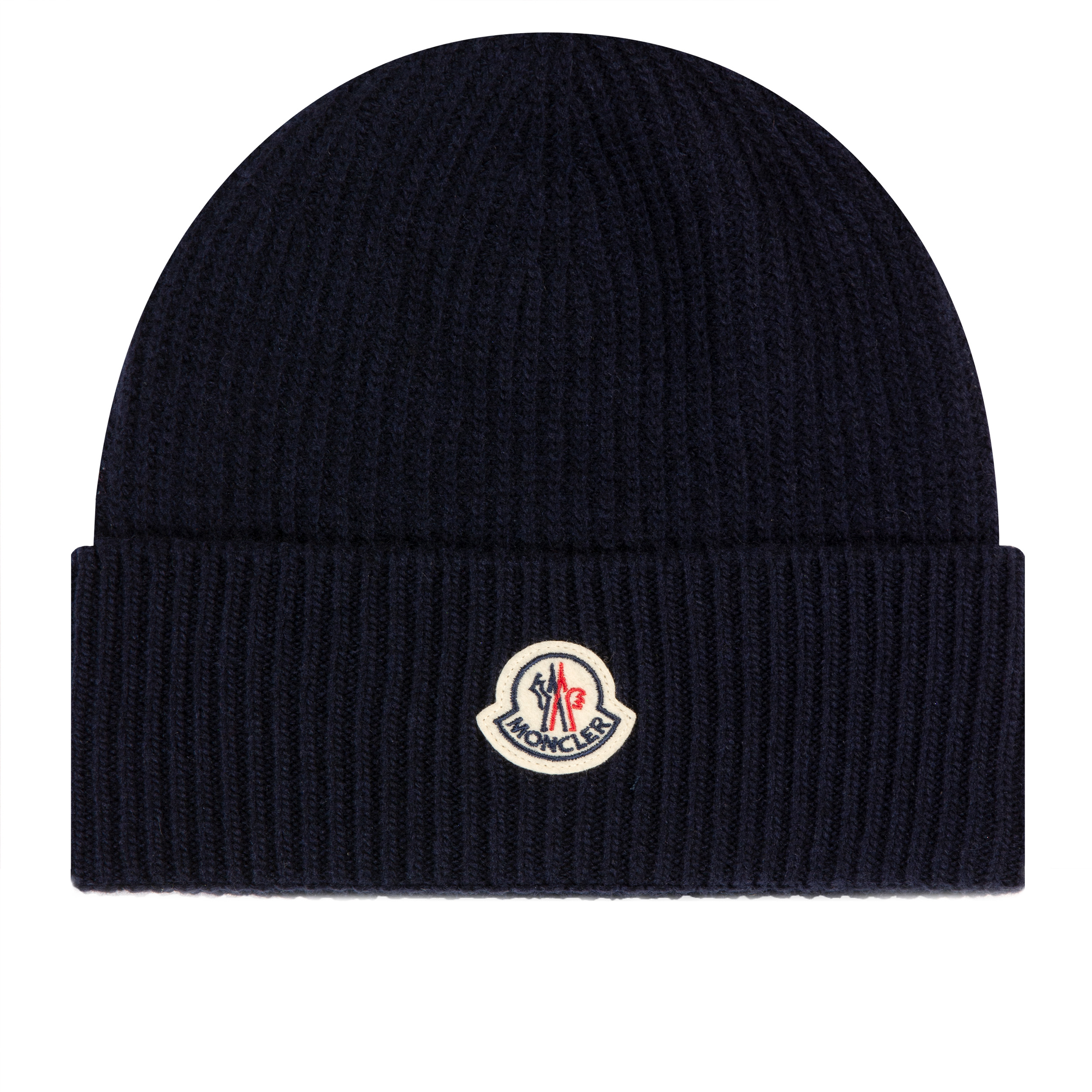 Moncler Berretto Wool & Cashmere Beanie Ink Blue
