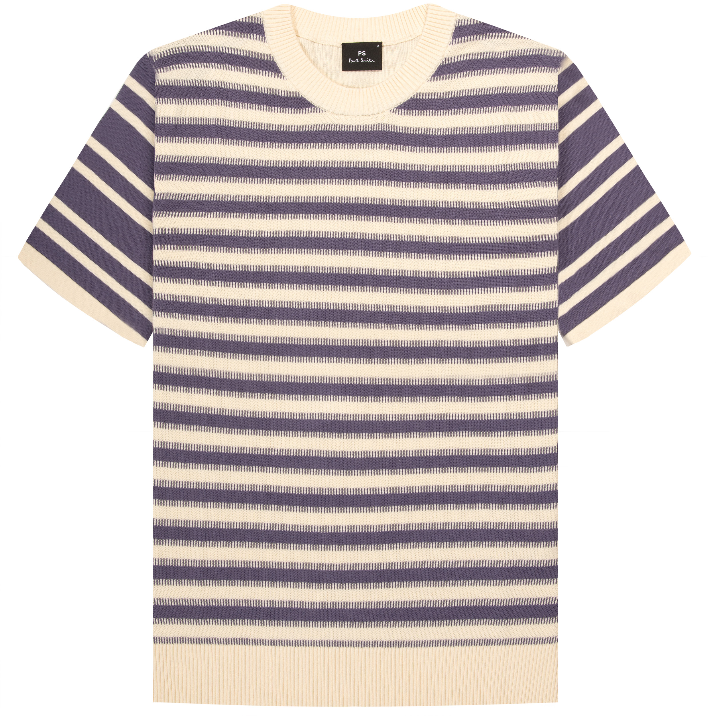 Paul Smith Bar Striped Jumper Off White/Navy