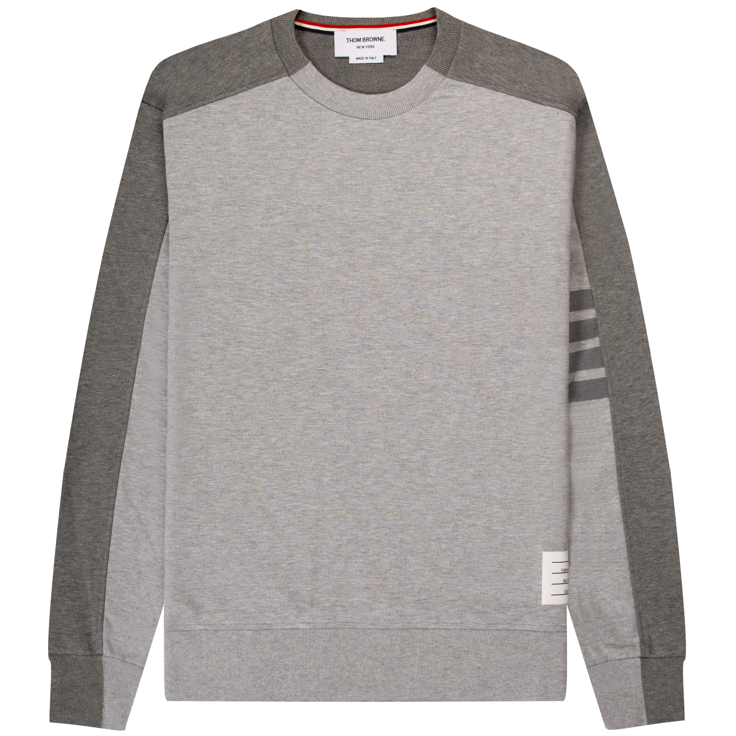 Thom Browne Contrasting Arm Sweatshirt Grey