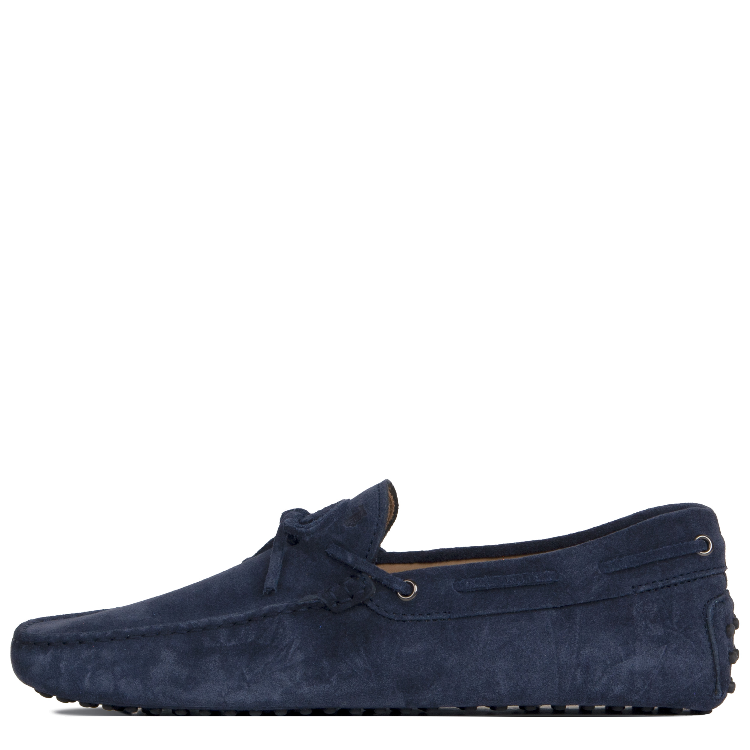 TODS Gommino Suede Driving Shoes Navy