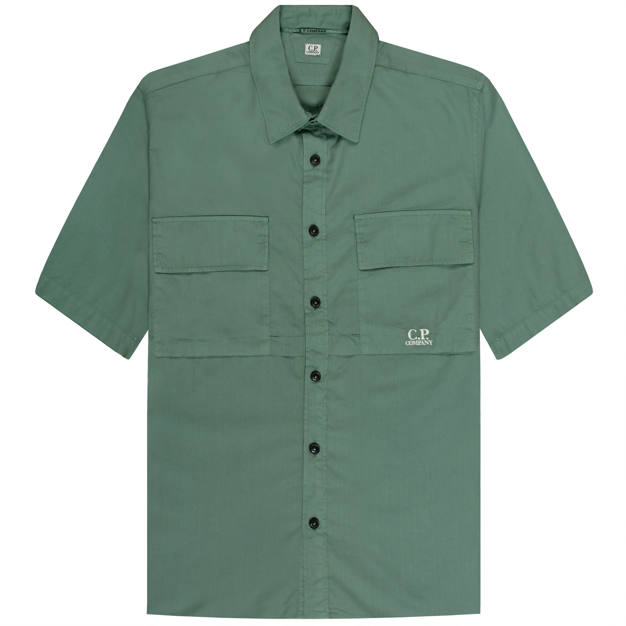 C.P. Company Double Pocket Utility Shirt Green