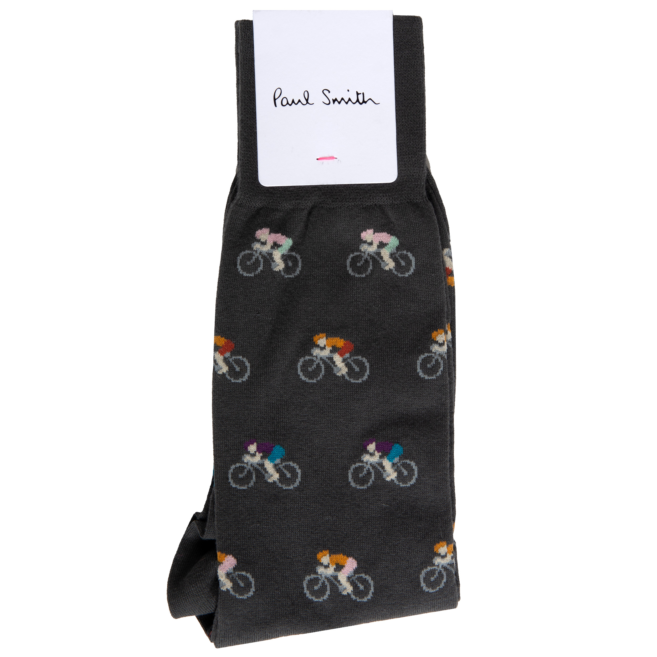 Paul Smith Accessories Bicycle Pattern Socks Grey