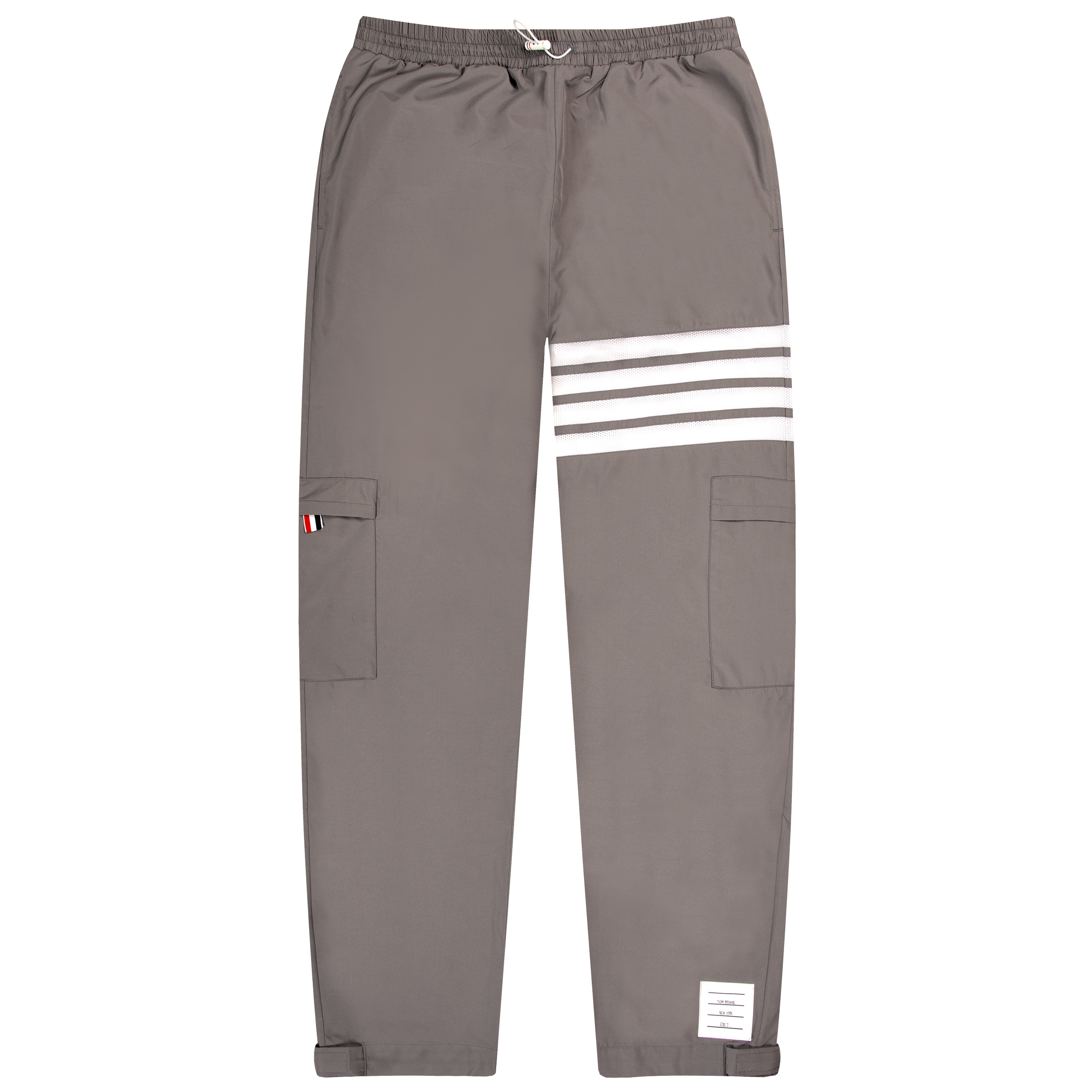 Thom Browne Ripstop Packable Trousers Mid Grey