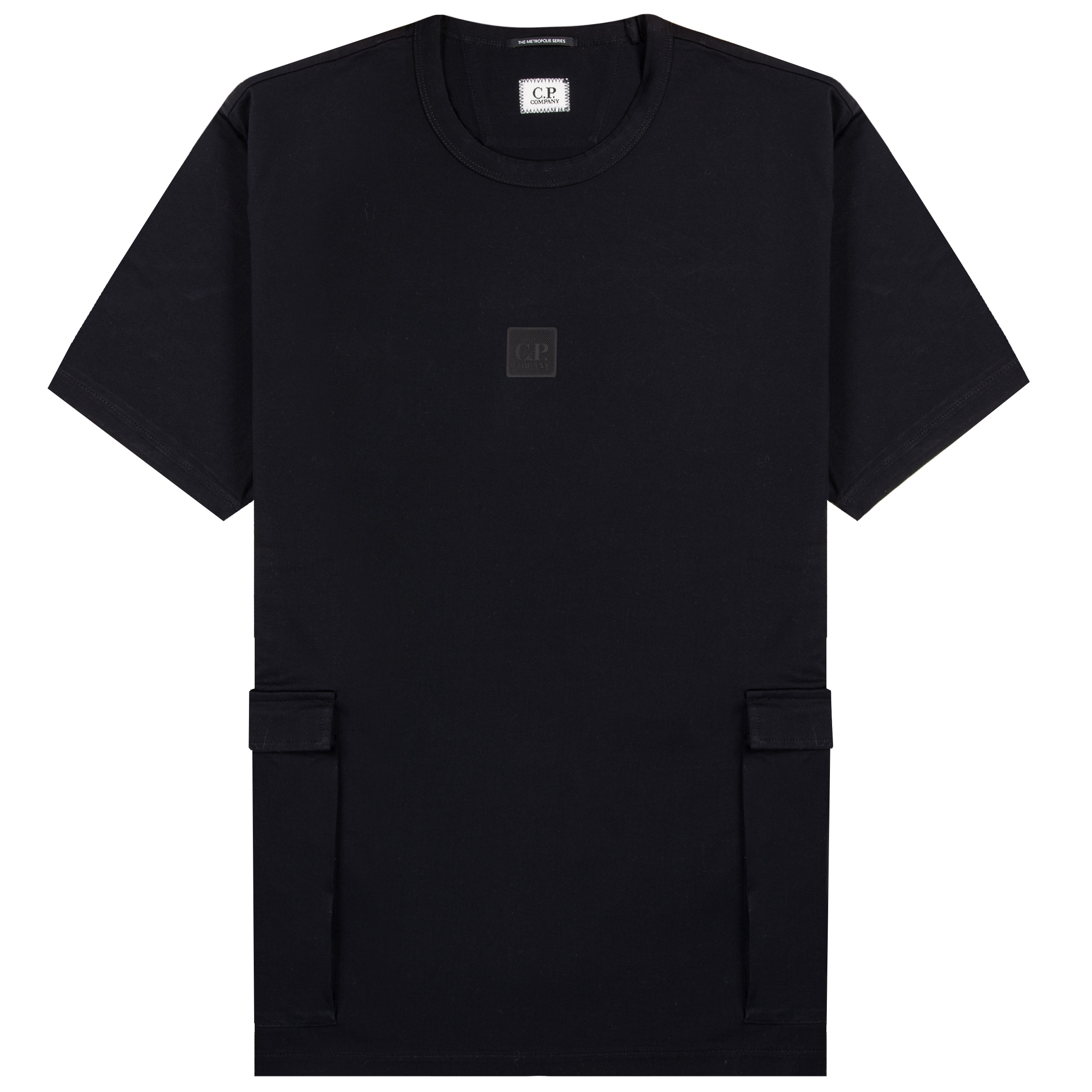 C.P. Company Metropolis Series Mercerized Side Pockets T-Shirt Total Eclipse