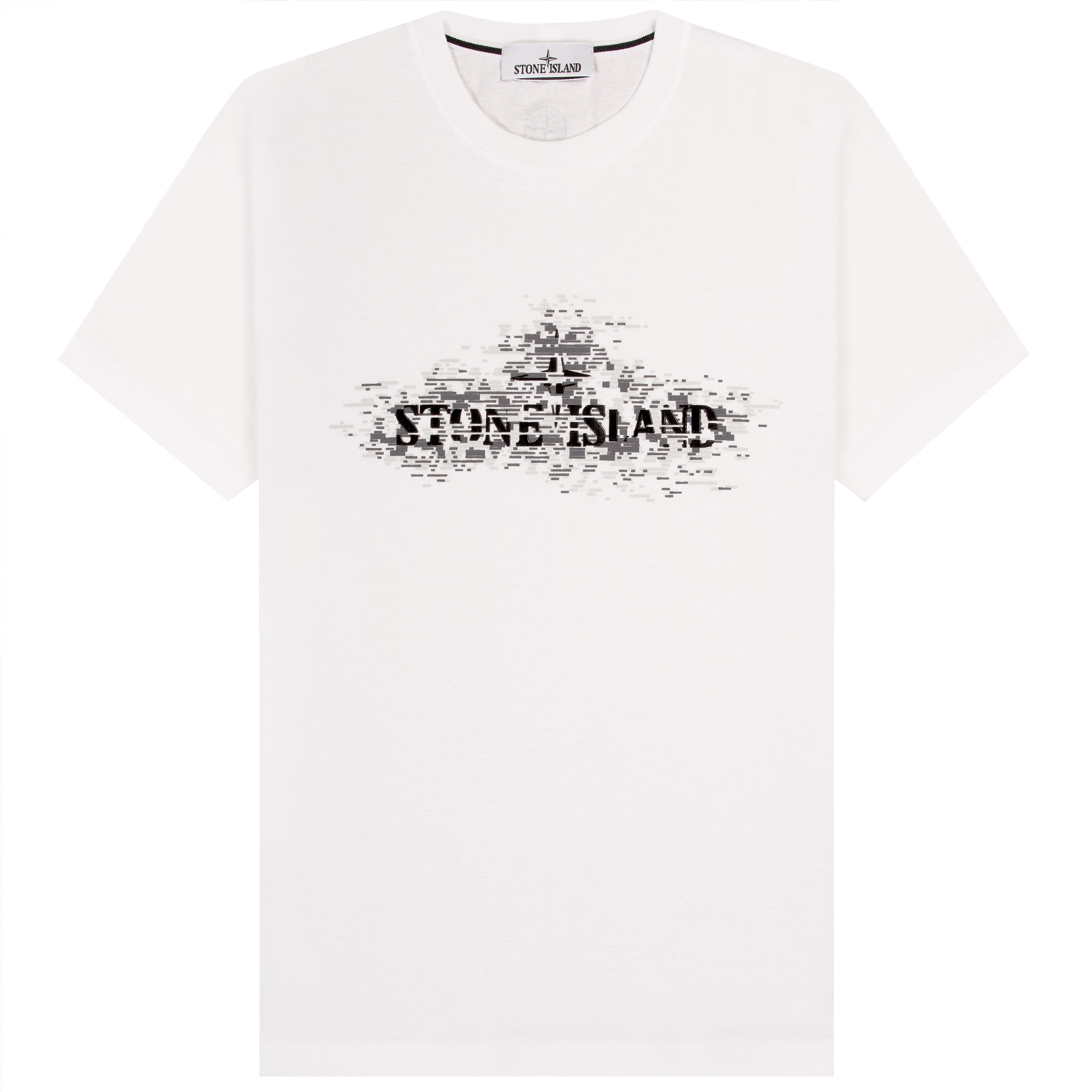 Stone Island Institutional Two Print T-Shirt White