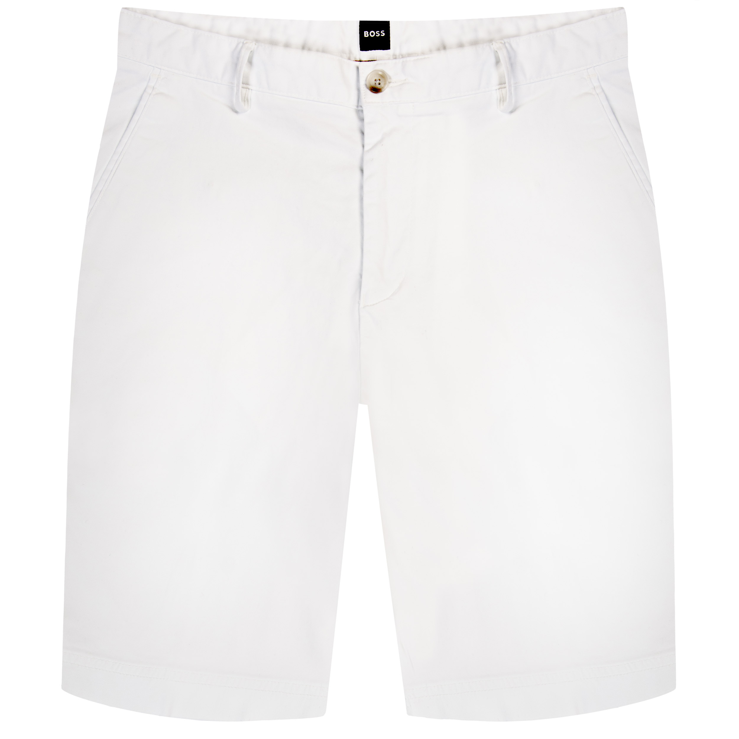 HUGO BOSS Slice Slim Fit Shorts White