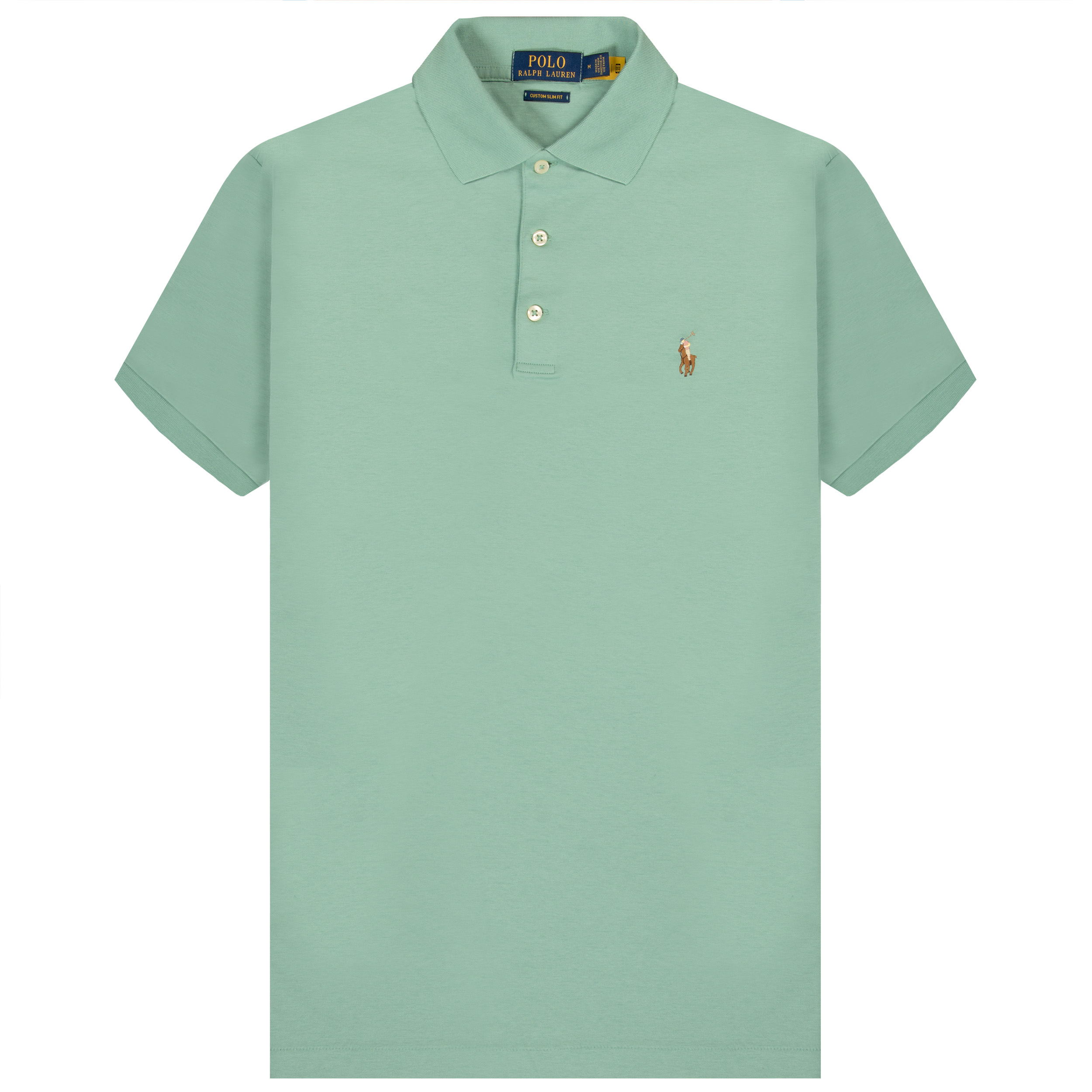 Polo Ralph Lauren Custom Slim Fit Soft Touch Polo Essex Green