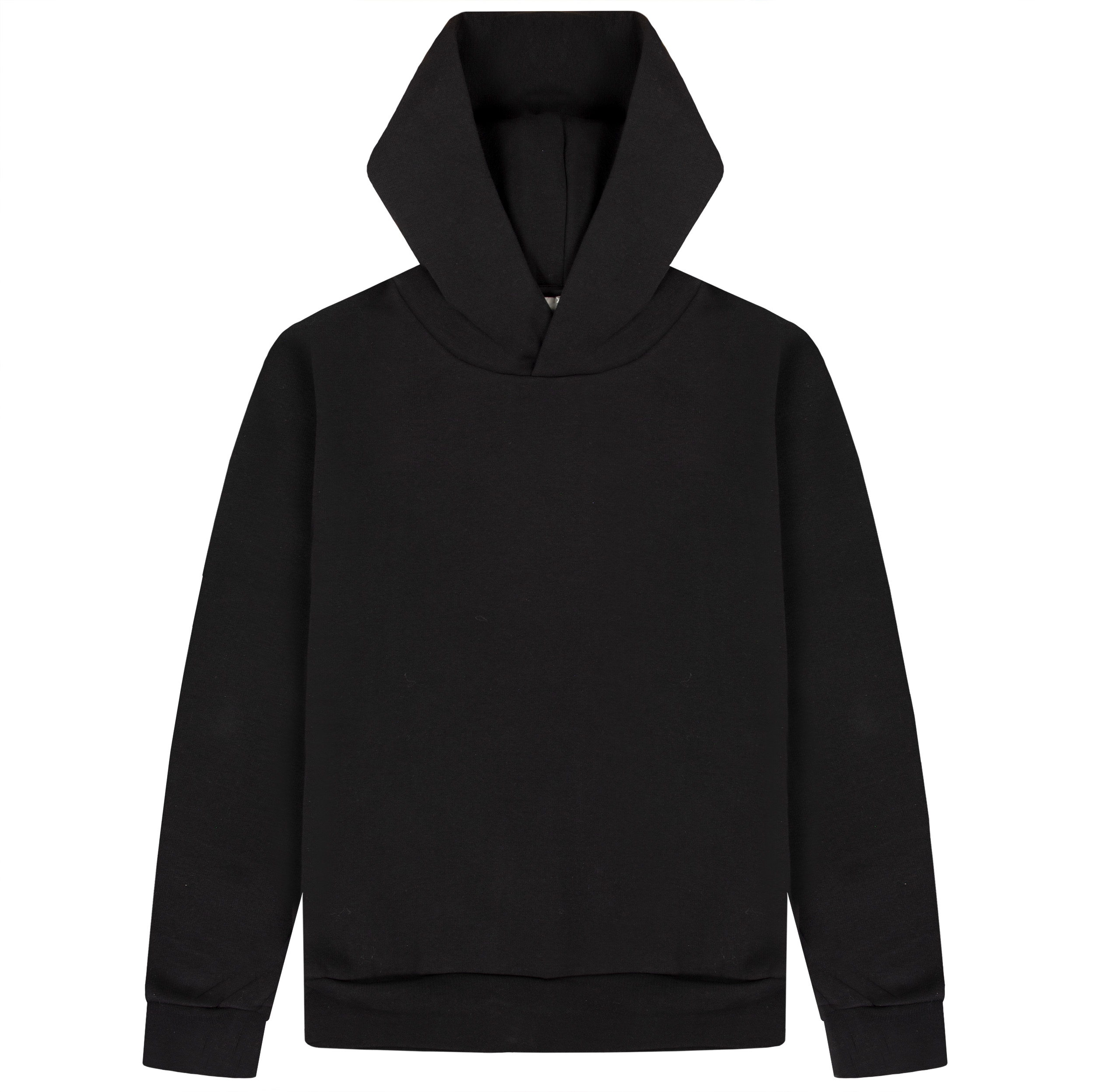 Acne Studios Midweight Brushed Fleece Hooded Sweatshirt Black