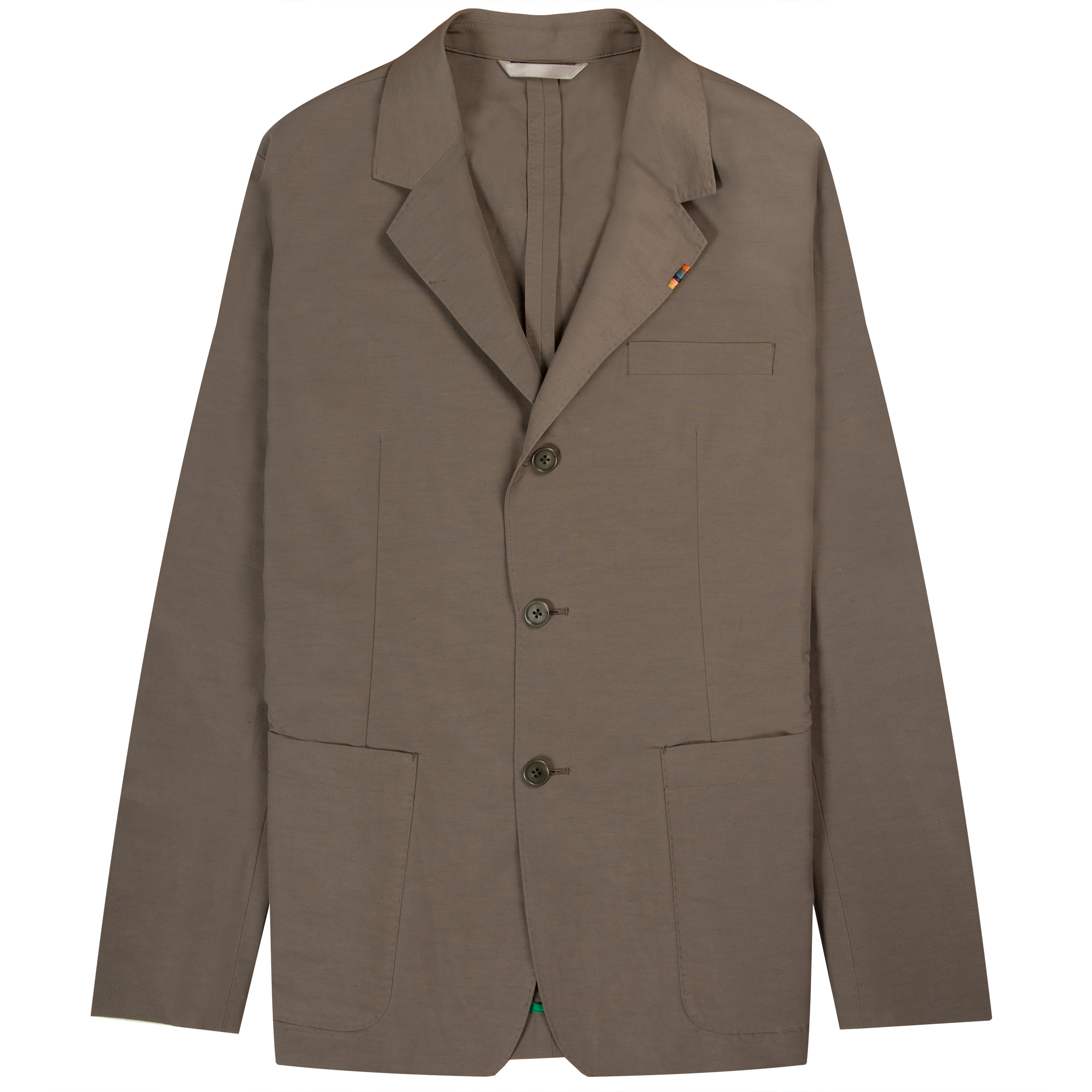 Paul Smith 3 Button Single Breasted Blazer Military Green