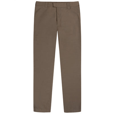 Paul Smith Cotton And Linen Blend Trousers Military Green
