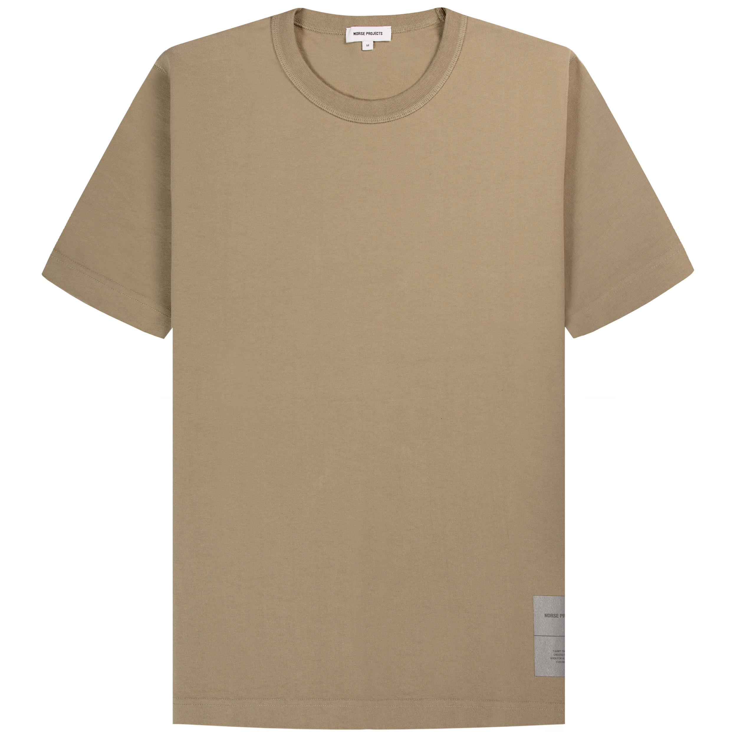 Norse Projects Holger Tab Series Reflective SS T-Shirt Sand